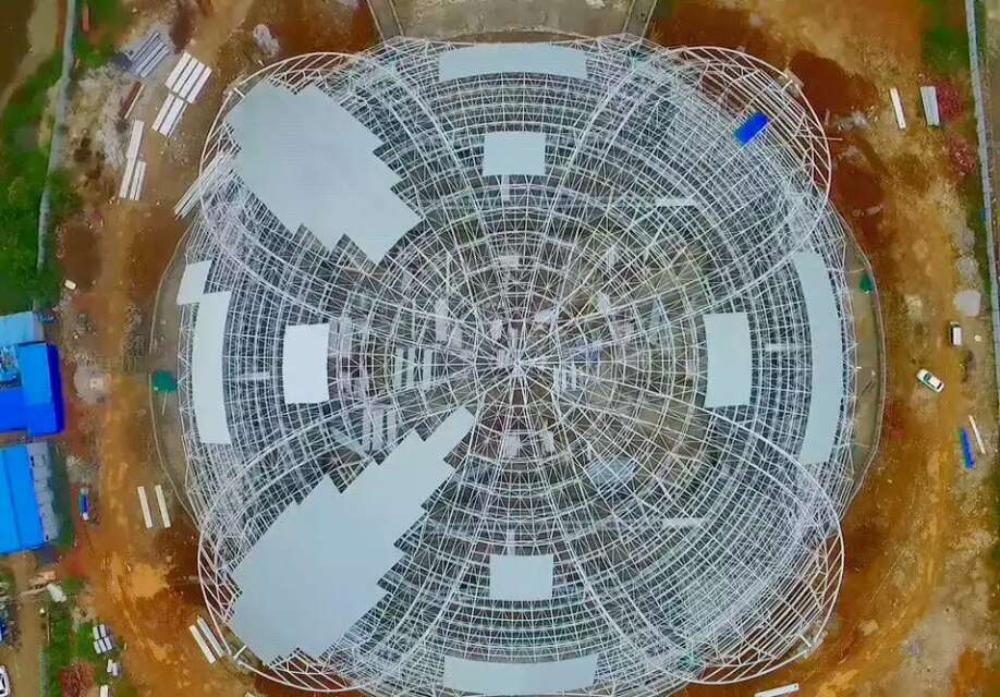 鄂尔多斯体育馆网架